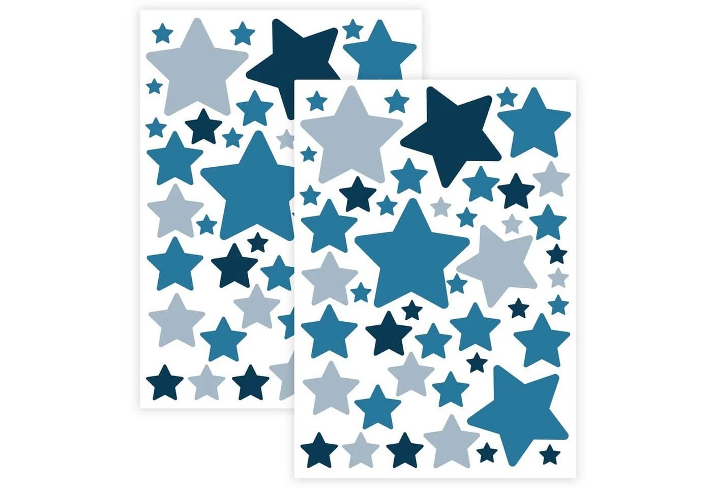 WANDKIND Wandtattoo Sternen Set 94 Stück V281 Blau - Bild 2