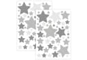 WANDKIND Wandtattoo Sternen Set 94 Stück Grau Handgezeichnet Bild 2
