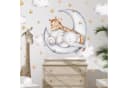 WANDKIND Wandtattoo Elefant Giraffe Mond V325 Vinyl Bild 2