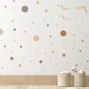 WANDKIND Wandsticker Kreis Set 60 Stück V336 Beige/Braun Bild 2