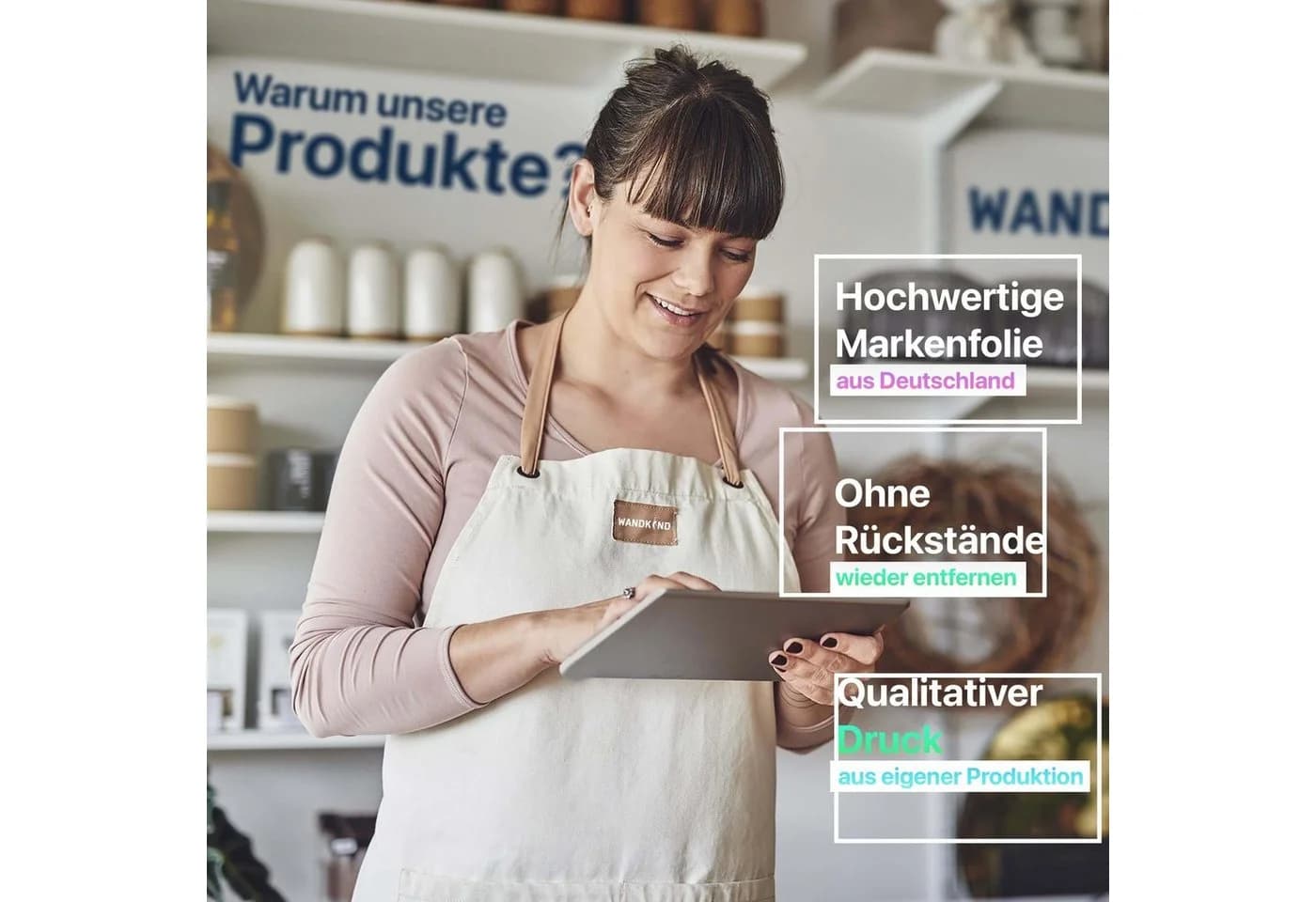 WANDKIND Wandtattoo Löwe auf der Wolke V338 - Bild 5