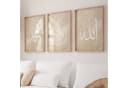 WANDKIND Poster Islam Set Premium IP702 Beige/Weiß Arabische Kalligrafie Bild 2