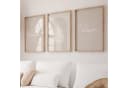 Hayale Sale 3er-Set Wandposter Arabische Kalligraphie Beige Bild 2