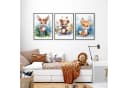WANDKIND Poster Baby Waldtiere 3er Set P796 Bild 4