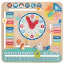 Zayno Kalenderuhr "My Calendar" Beige/Bunt Lernspielzeug Bild 2