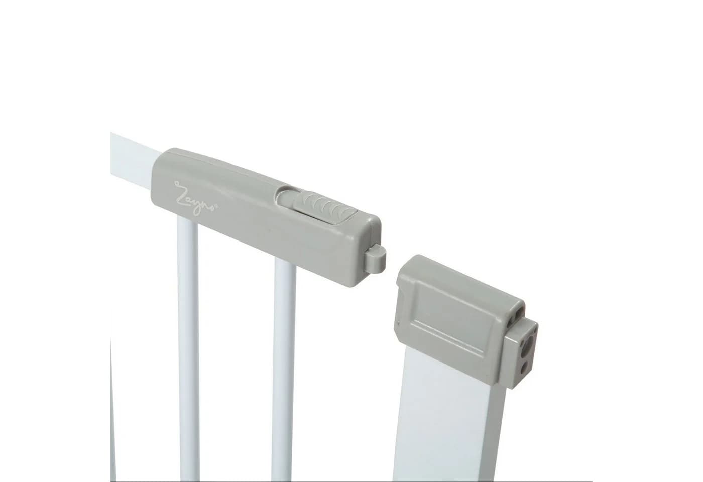 Zayno Türschutzgitter Weiß 76-83 cm mit Türrahmenschonern - Bild 4