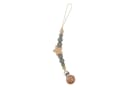 Zayno Schnullerkette "Sternchen" Silbergrau Holz Silikon Bild 2