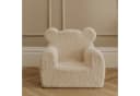 Zayno Kindersessel Pauli Teddyfell Bärenoptik Beige/Braun Bild 1