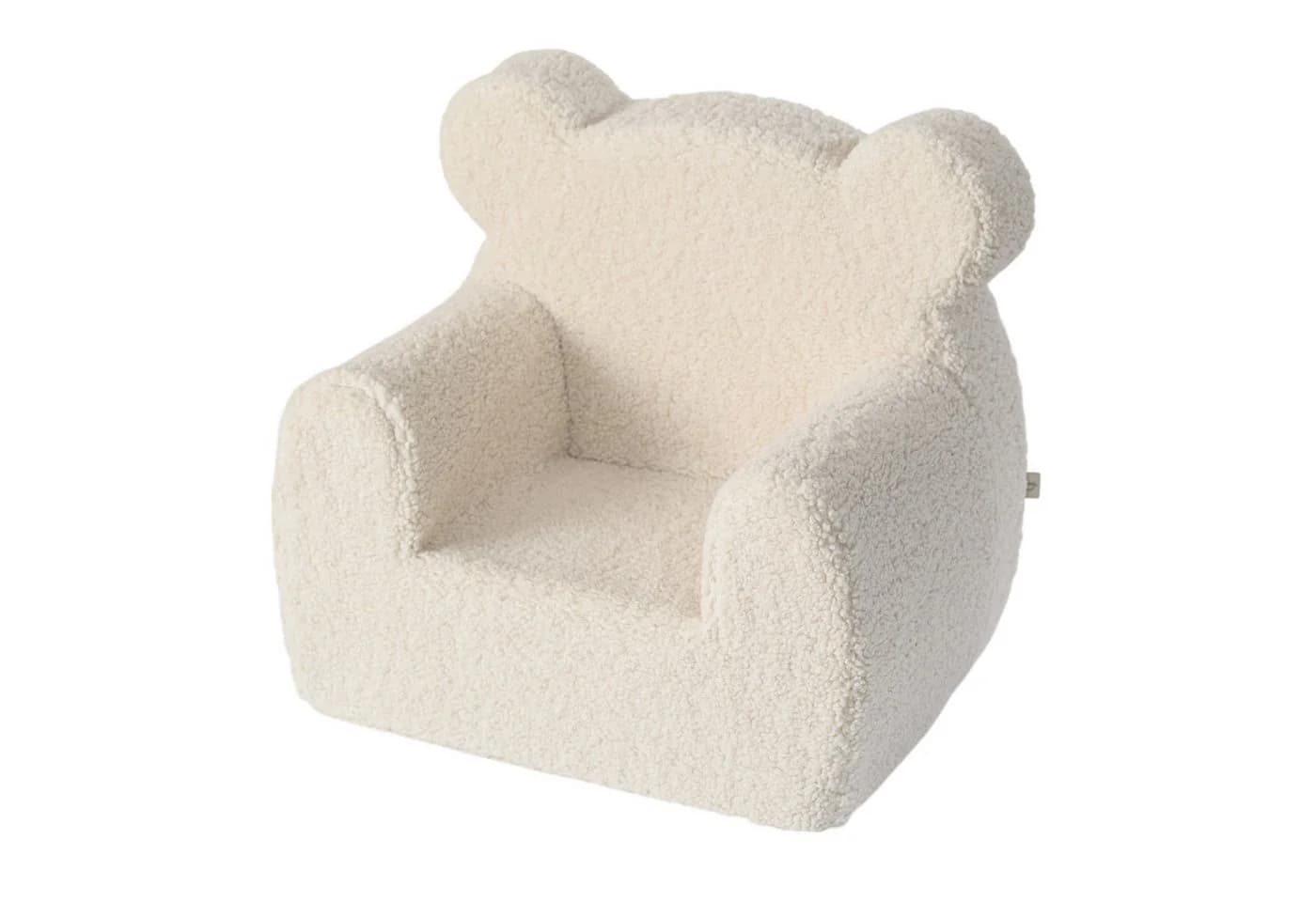 Zayno Kindersessel Pauli Teddyfell Bärenoptik Beige/Braun - Bild 2