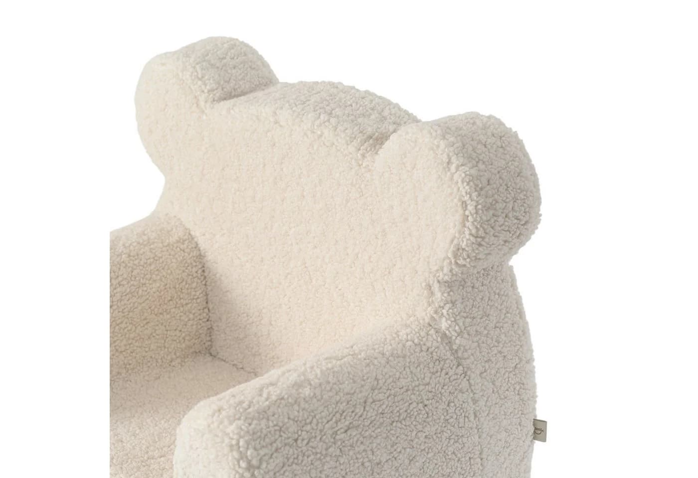 Zayno Kindersessel Pauli Teddyfell Bärenoptik Beige/Braun - Bild 3