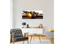 Runa Art XXL-Wandbild Elefant Afrika Sonnenuntergang Savanne Bild 4