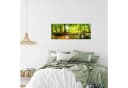 Runa Art Wandbild Wald Landschaft Deko Grün Natur Bilder 100x40 cm Bild 3