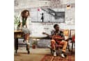 Runa Art Wandbild Banksy Ballon Girl Loft Red 5-teilig Bild 3