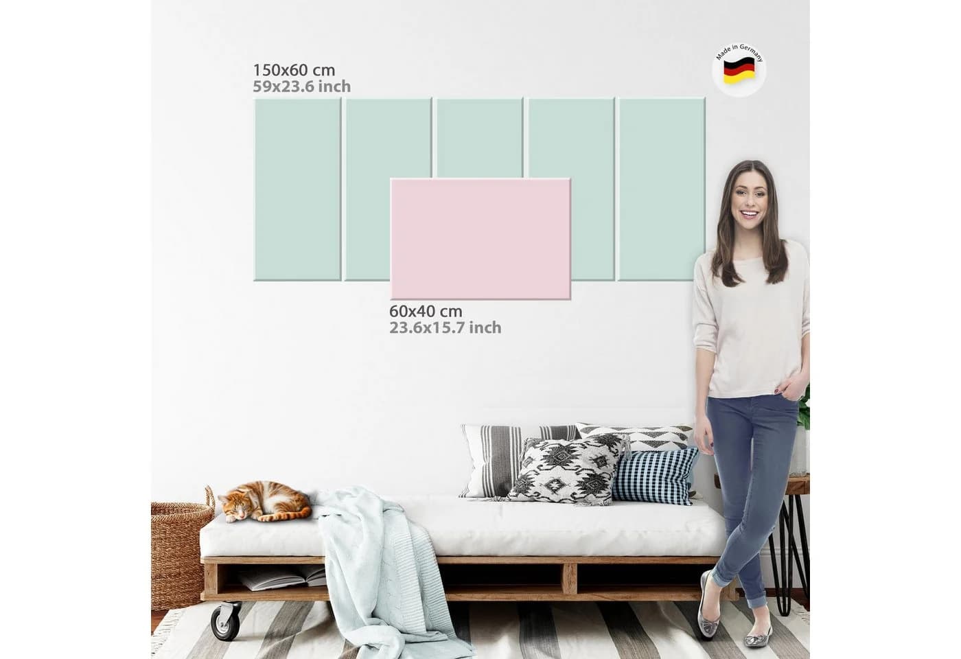 Runa Art Wandbild Kaffee Motiv Braun 60x40 cm - Bild 5