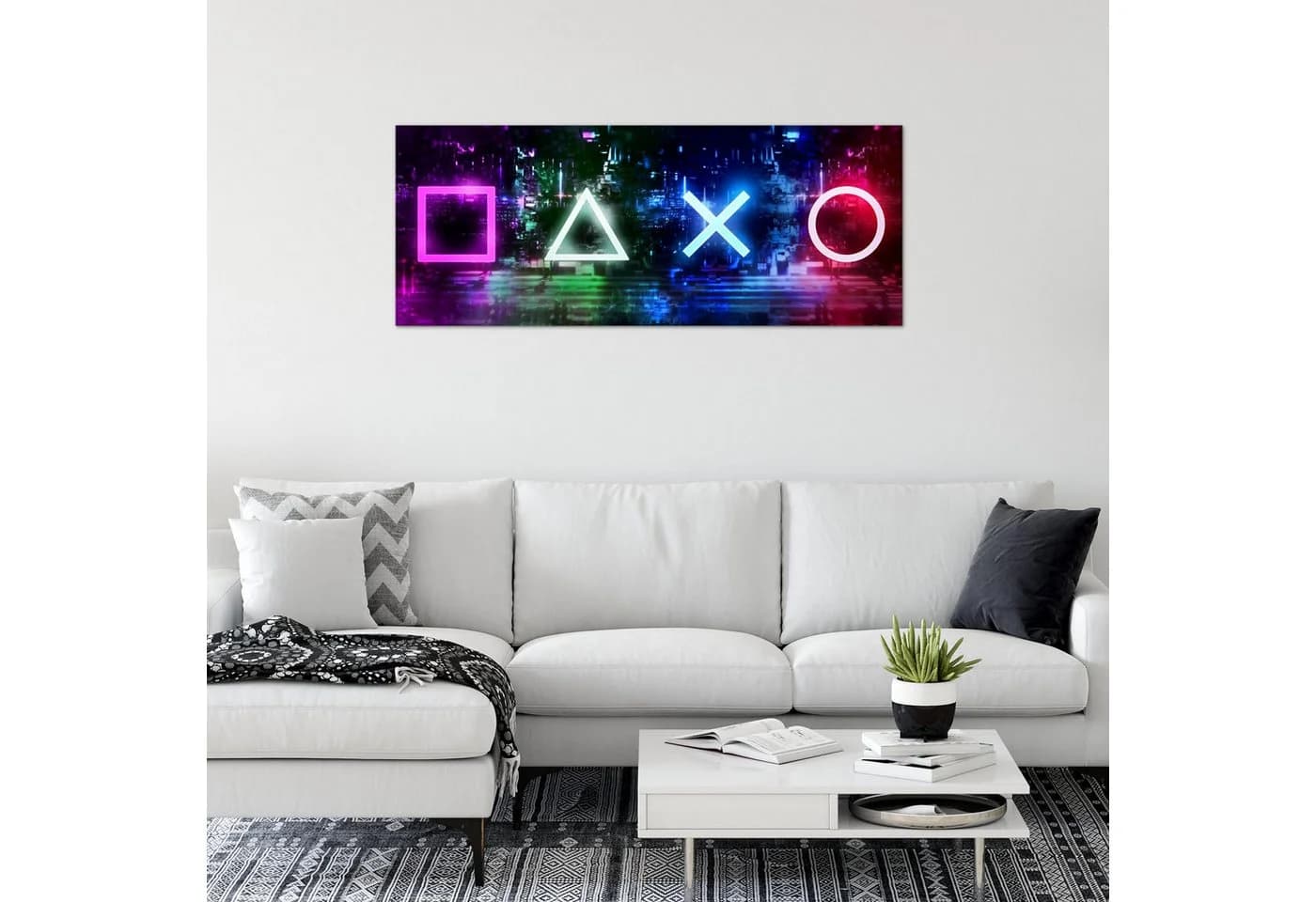 Runa Art Wandbild Gamer Modern Vlies Leinwand Kinderzimmer - Bild 5