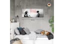 Runa Art Wandbild Banksy XXL 100x40 cm Modernes Vlies-Leinwandbild Bild 1