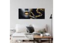 Runa Art Wandbild Schwarz Gold Frau Fashion Deko Bild Bild 2