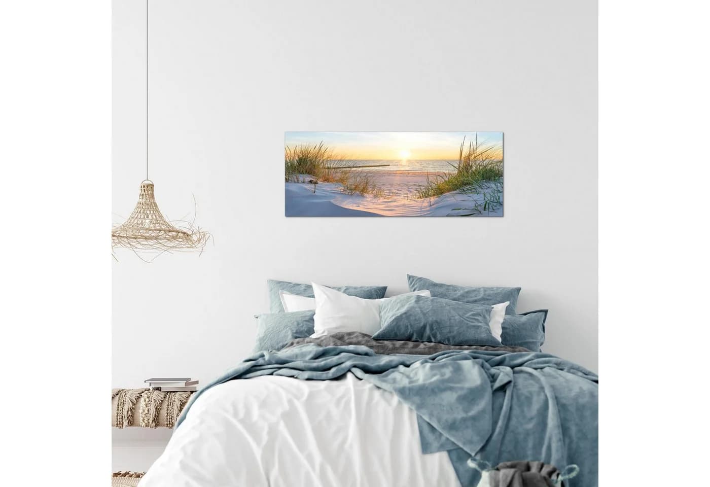 Runa Art XXL-Wandbild Natur Landschaft 100x40 cm Ostsee Nordsee - Bild 3