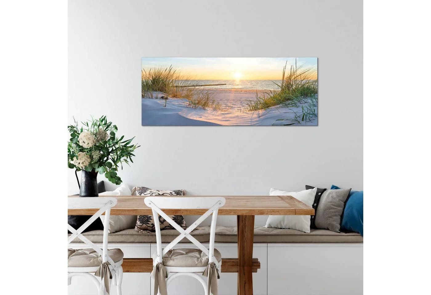 Runa Art XXL-Wandbild Natur Landschaft 100x40 cm Ostsee Nordsee - Bild 4