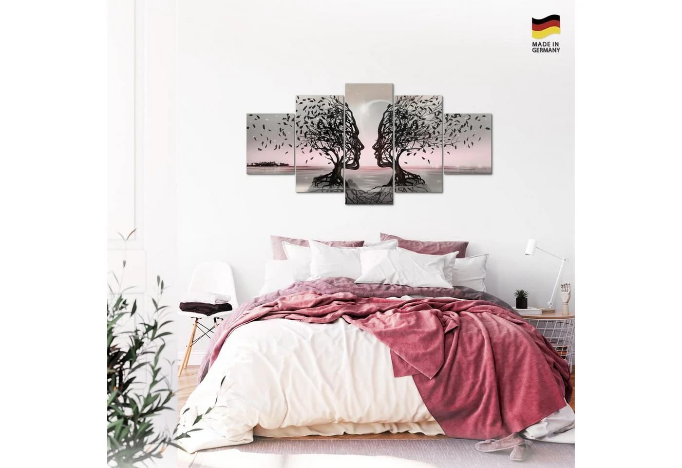 Runa Art Wandbild XXL Modern Liebespaar 200x100 cm - Bild 3