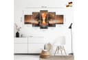 Runa Art Wandbild XXL Liebespaar Modern 200x100 cm Bild 1