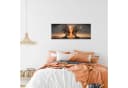 Runa Art Wandbild Abstraktes Liebespaar Orange Modern Bild 3