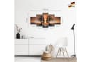 Runa Art Wandbild XXL Liebespaar Modern 150x75cm Bild 1