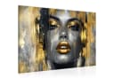 Runa Art Wandbild 3er Set Fashion Frau Lippen 120x80 cm Bild 2