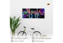Runa Art Wandbild 3-teilig Spielkonsole Gamer Bunt Modern Vlies Leinwand Bild 1