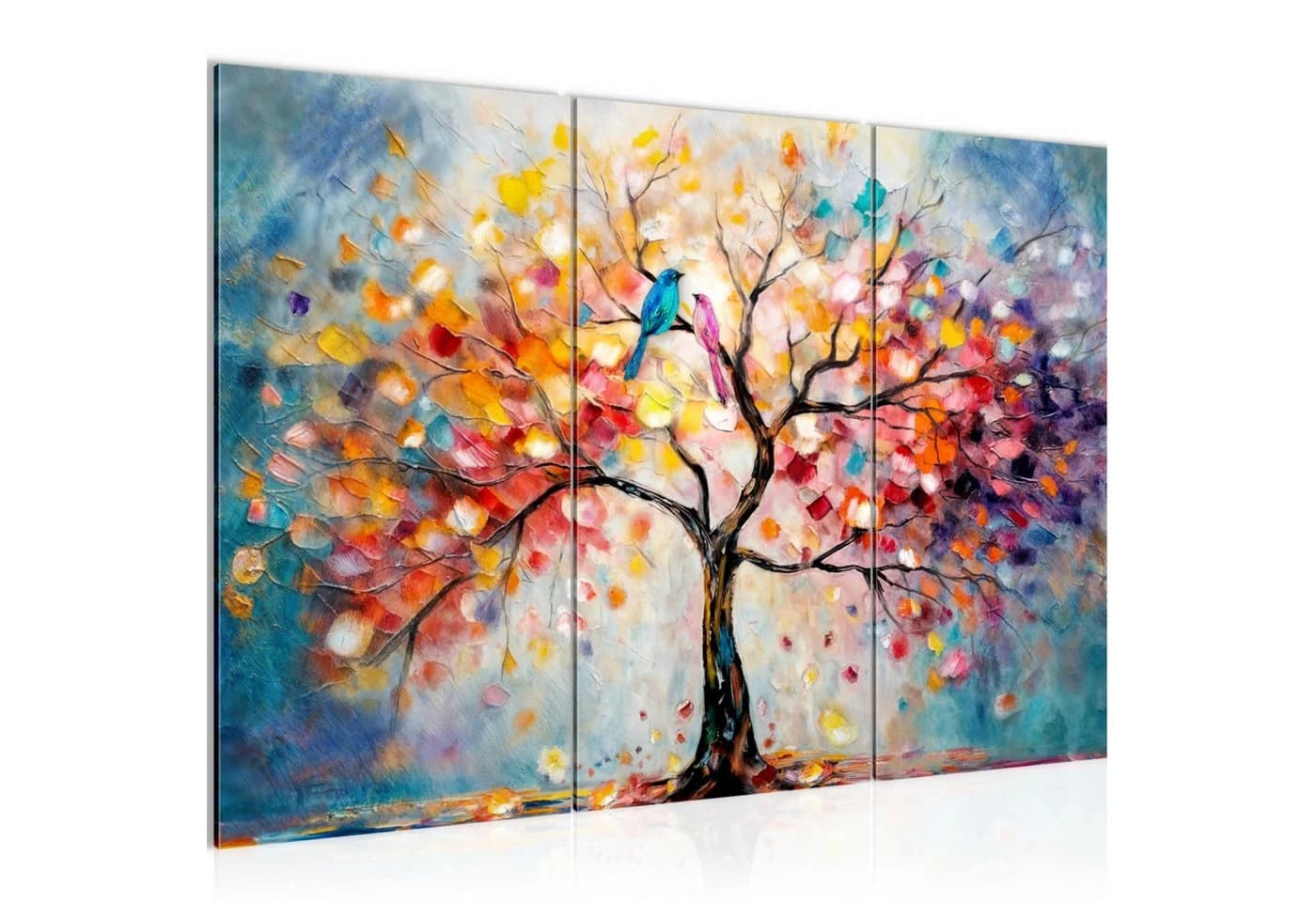 Runa Art XXL-Wandbild Baum Modern Vlies Leinwand Natur - Bild 2
