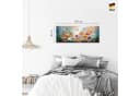 Runa Art XXL-Wandbild Blumen 100 x40 cm Bild Vlies Wohnzimmer Schlafzimmer Deko Bild 4
