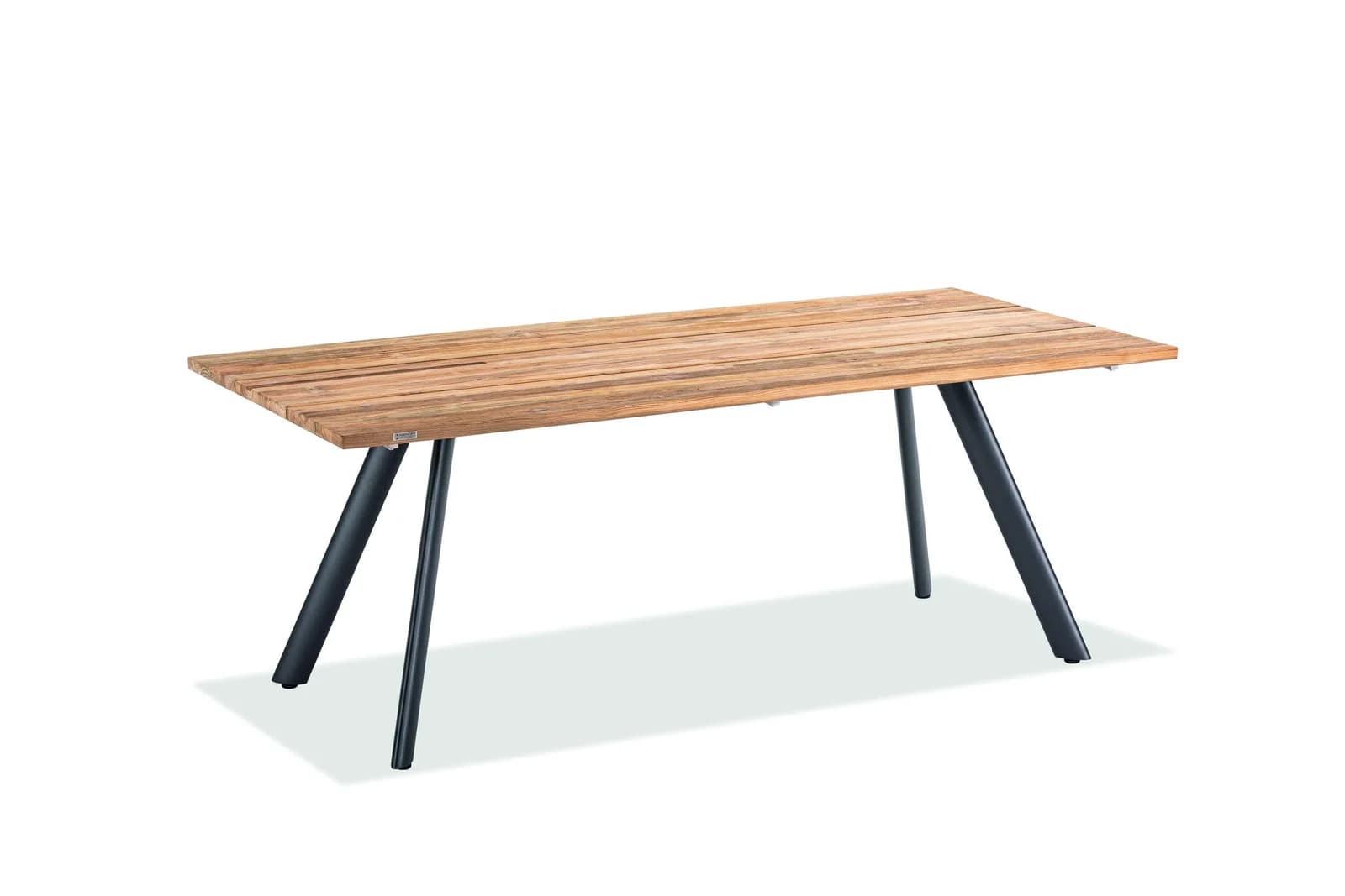 Gartentisch Noah Teakholz Aluminium Anthrazit