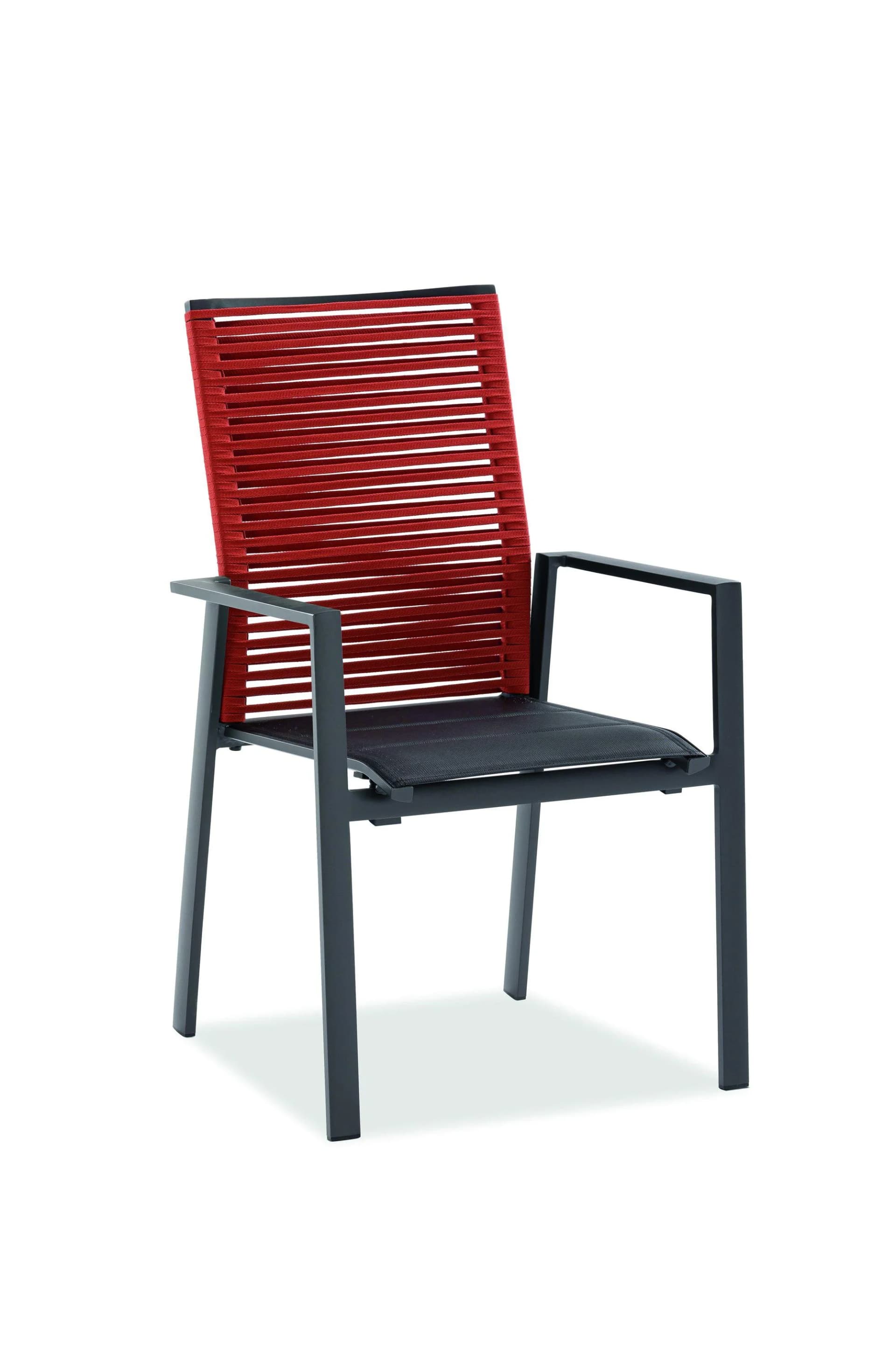 Gartenstuhl Cervo Niehoff Schwarz Aluminium