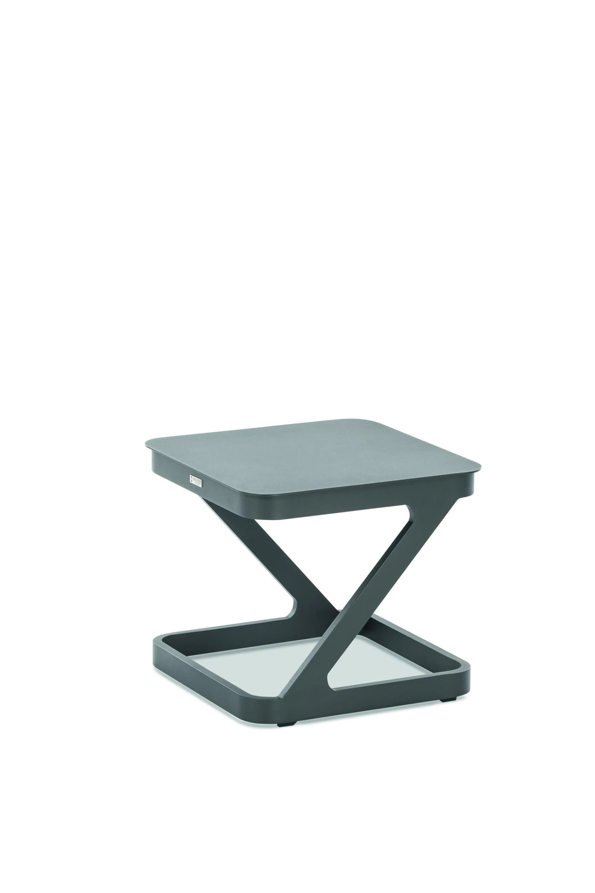 Niehoff Beistelltisch Quattro Aluminium Anthrazit