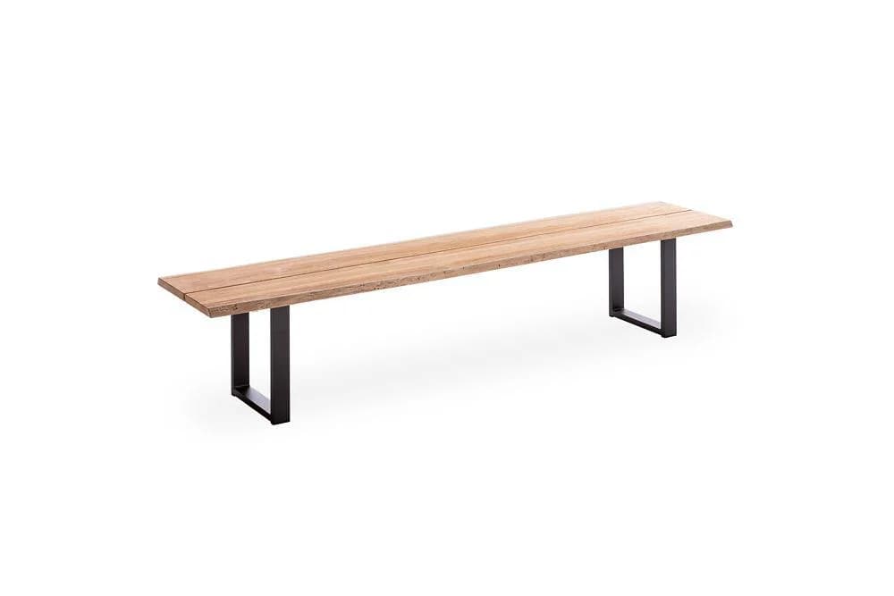 Niehoff Gartenbank SOLID Teak gebürstet