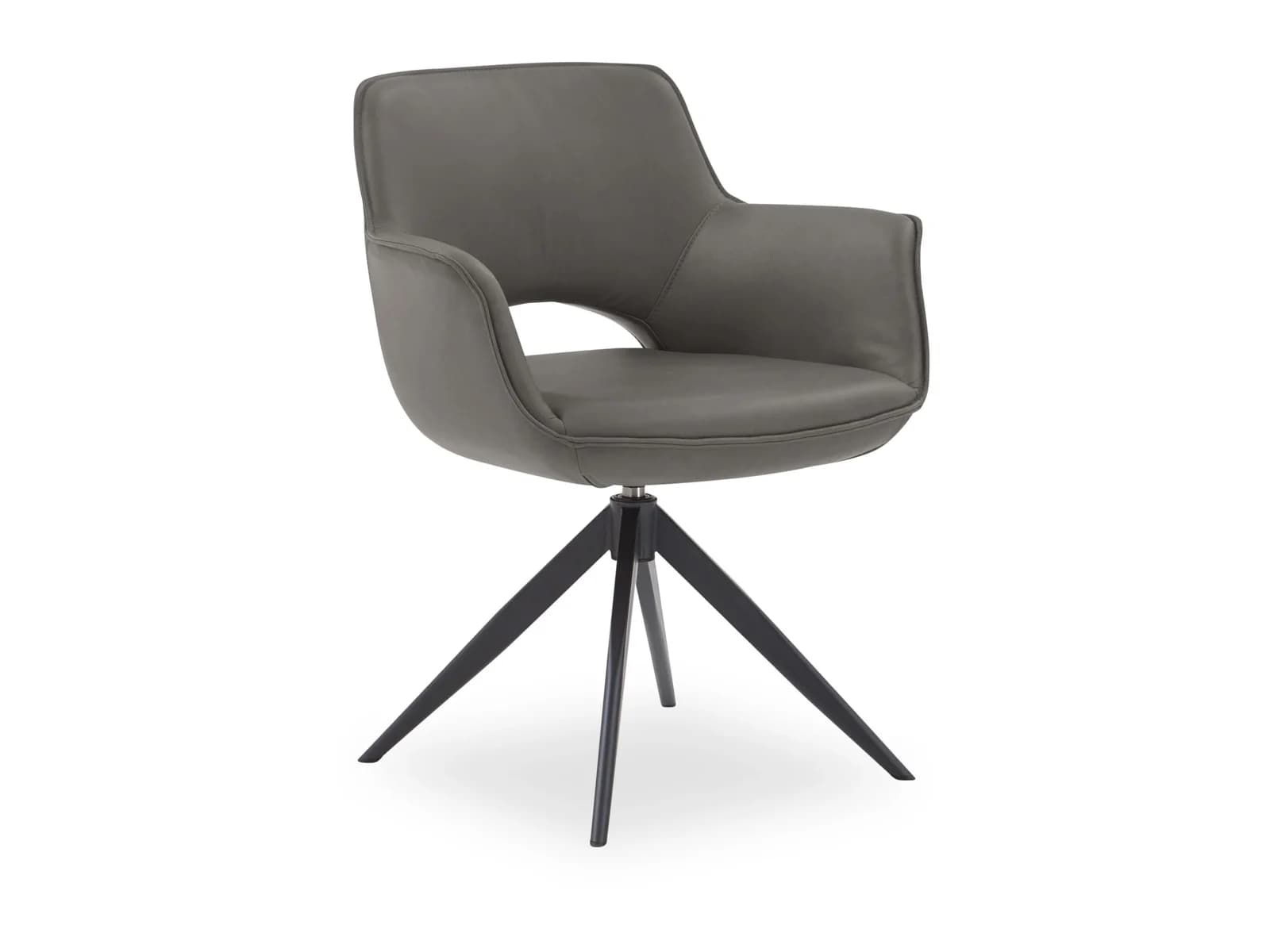 Designstuhl CHESTER Microfaser 360° drehbar