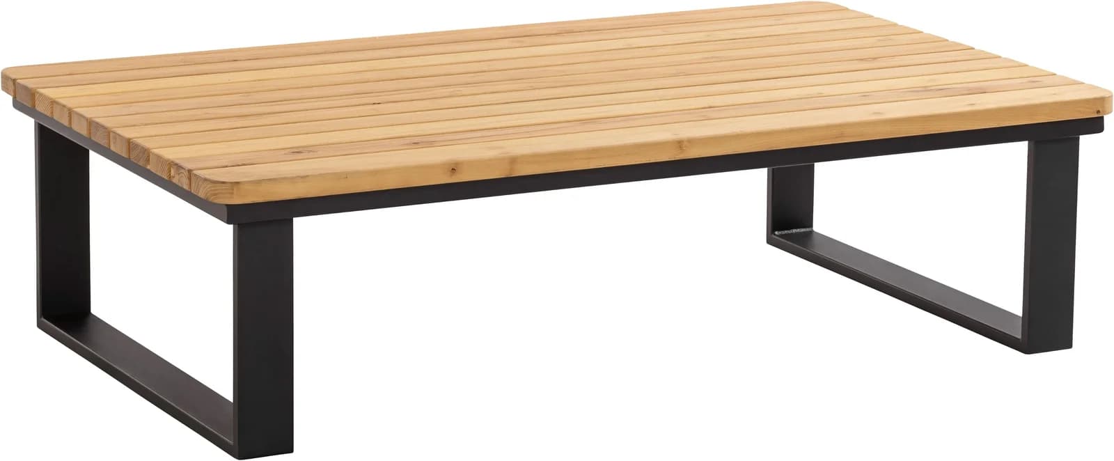 MUSTERRING Freilicht Couchtisch Robinie Anthrazit Outdoor