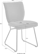 Esszimmerstuhl Conny NIEHOFF SITZMÖBEL Beige Cord Bild 1