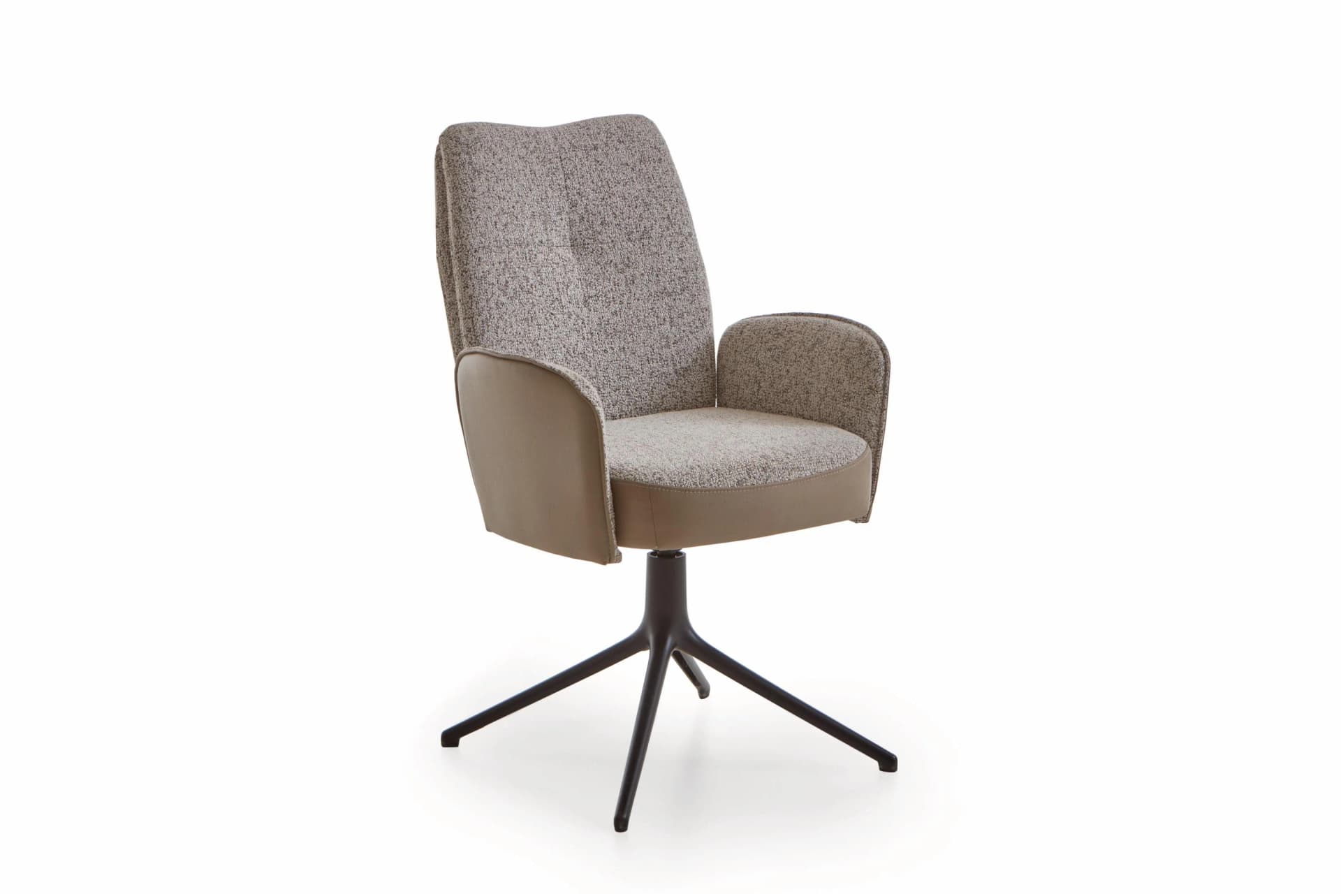 NIEHOFF SITZMÖBEL Polsterstuhl STUDIO-LINE Schwarz Stoff