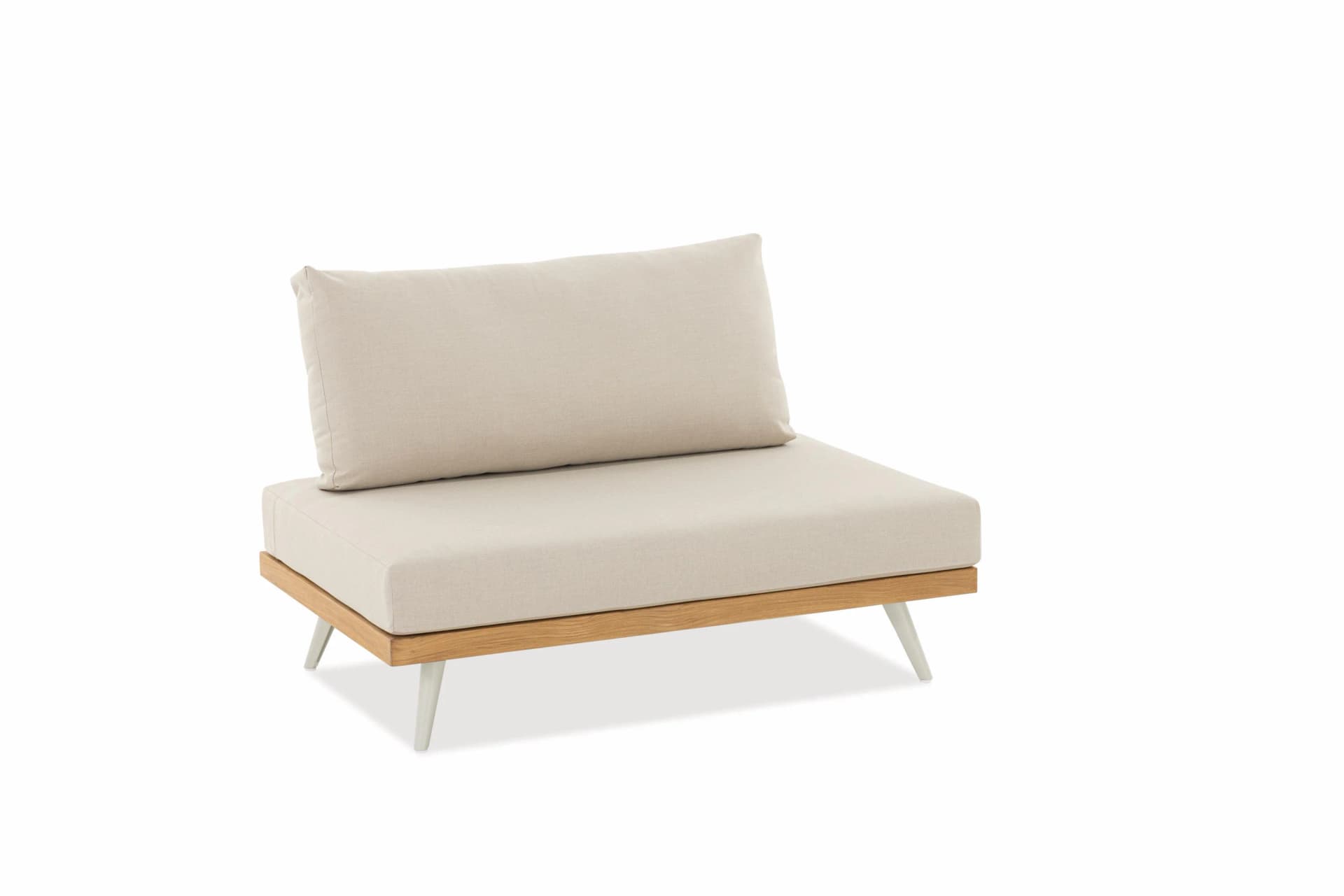 Niehoff Gartensessel CAVARA Beige Teakholz
