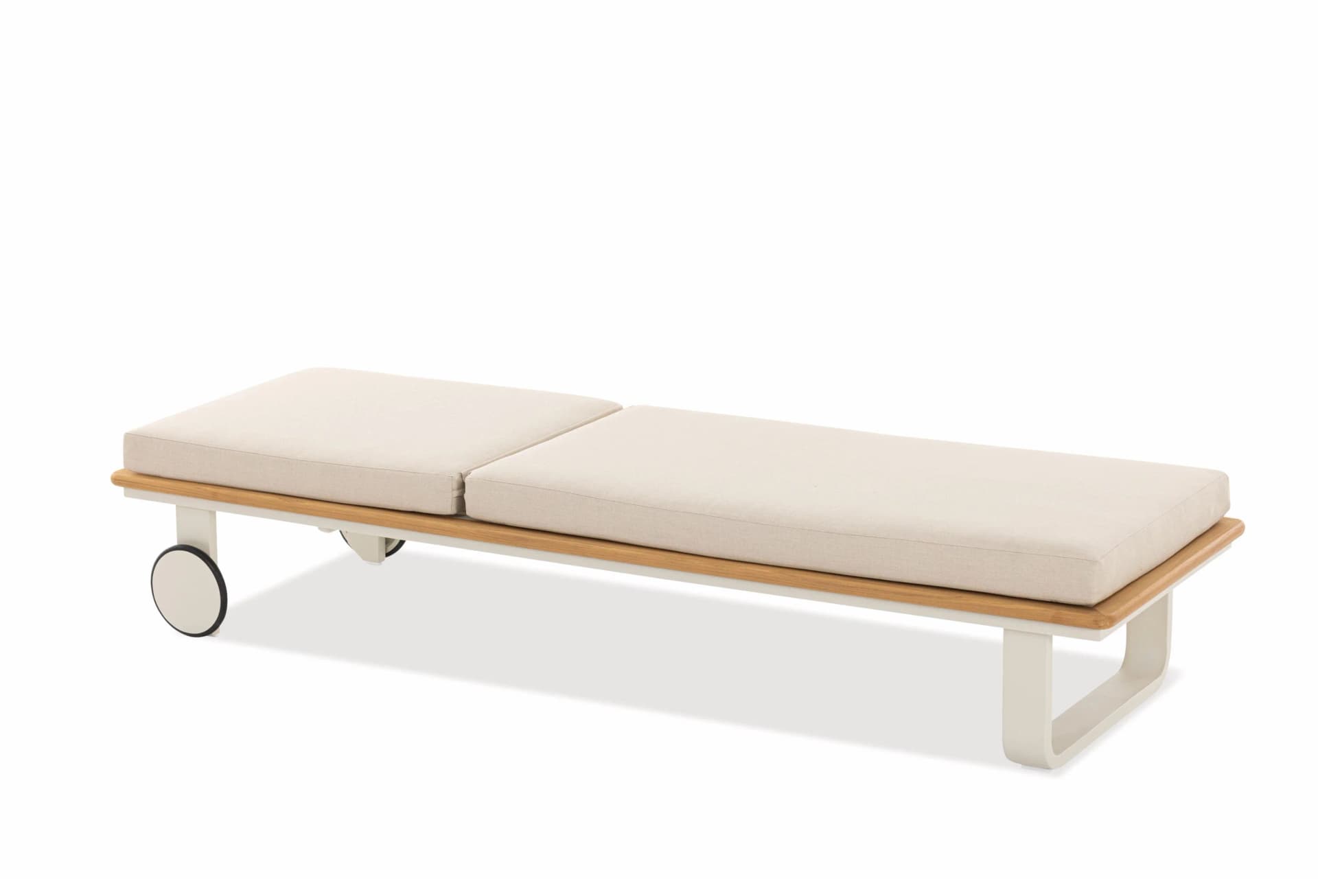 Niehoff Gartenliege VALE Beige Aluminium