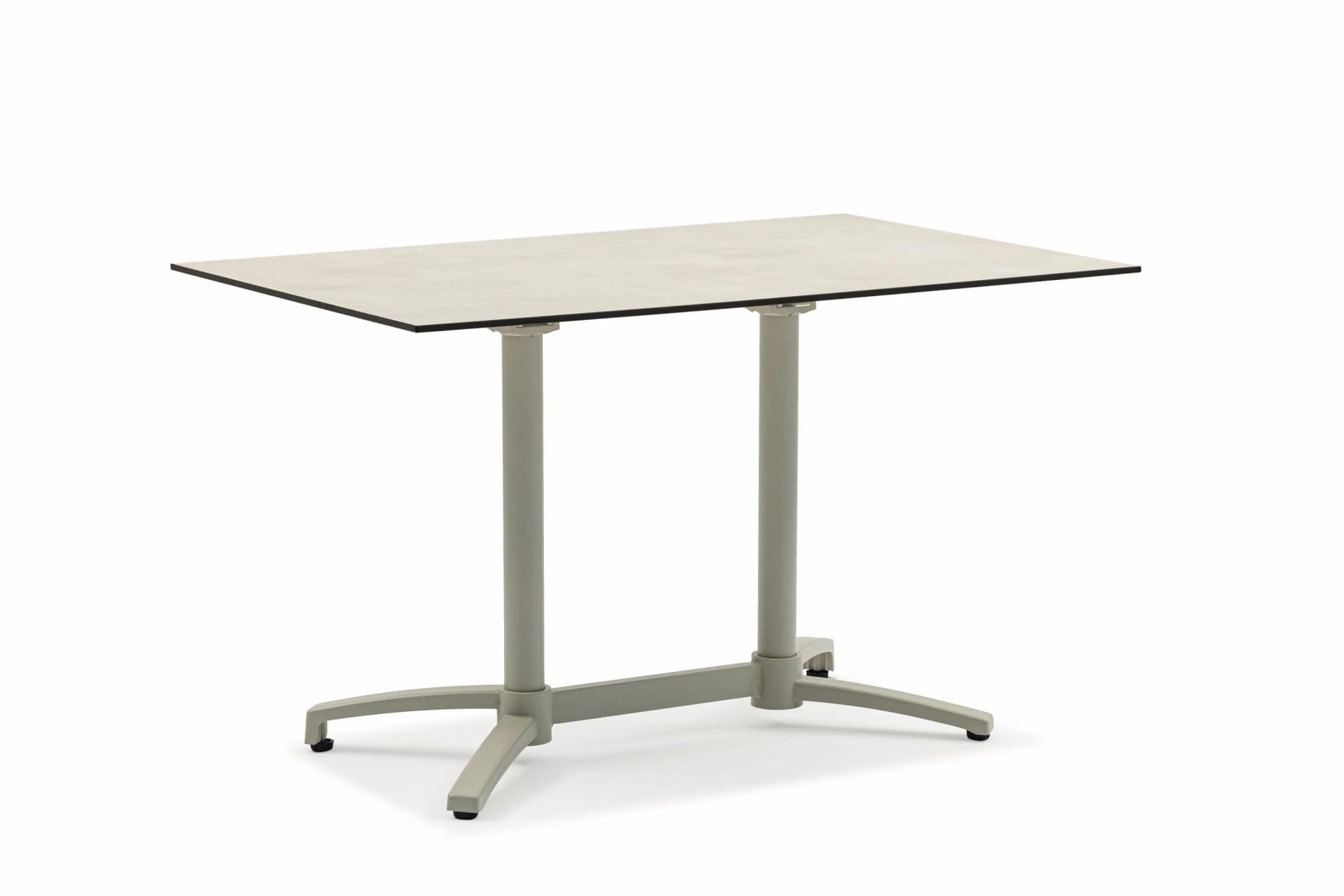 Niehoff Gartentisch PRO BISTRO weiß Aluminium klappbar