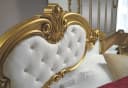 Eleganter Barock Schlafzimmer-Set in Weiß und Gold Bild 1
