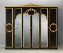 Interdesign24 Schlafzimmer-Set Donna 6-tlg. Barock Schwarz/Gold Bild 1