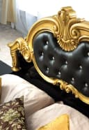 Interdesign24 Schlafzimmer-Set Donna 6-tlg. Barock Schwarz/Gold Bild 4