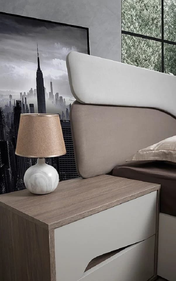 Interdesign24 Schlafzimmer-Set Sole 6-teilig Creme Holzoptik - Bild 4