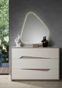 Interdesign24 Schlafzimmer-Set Sole 6-teilig Creme Holzoptik Bild 5