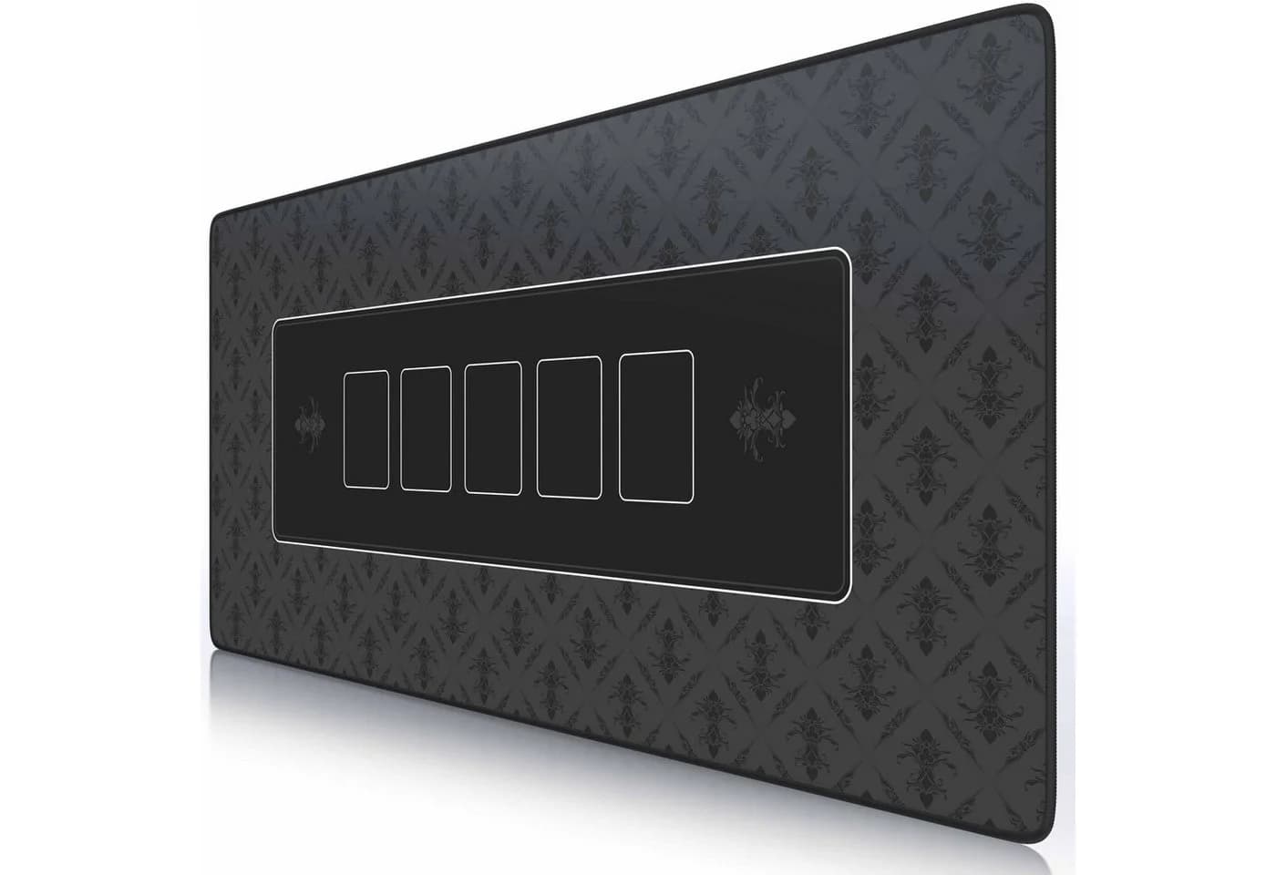 CSL Spieltisch XXL Profi Pokermatte Schwarz Abwaschbar - Bild 2