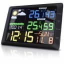 BEARWARE Wetterstation mit Außensensor LCD Farbdisplay Wettervorhersage Bild 1