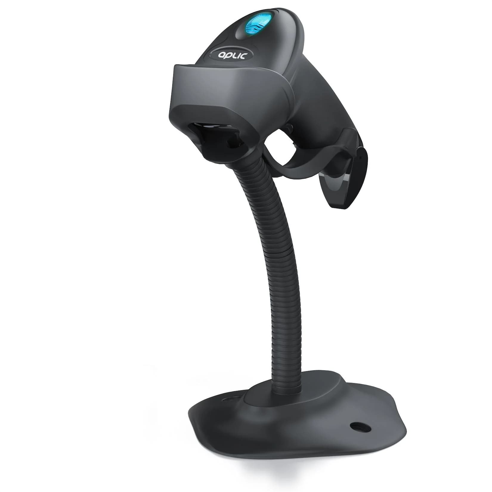 Aplic Bluetooth Barcode Scanner Wireless 2D 1D 2000 mAh inkl. Standfuß